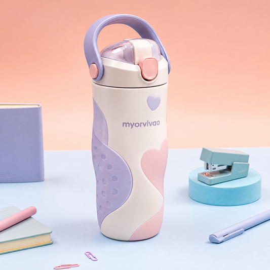 🥤 MYORVIVAO® Insulated Water Bottle – 304 Stainless Steel, 24H Cold & 12H Hot